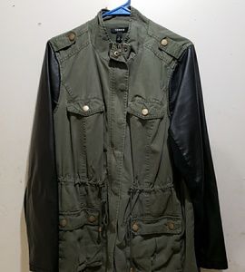 Torrid - Faux Leather Utility Jacket